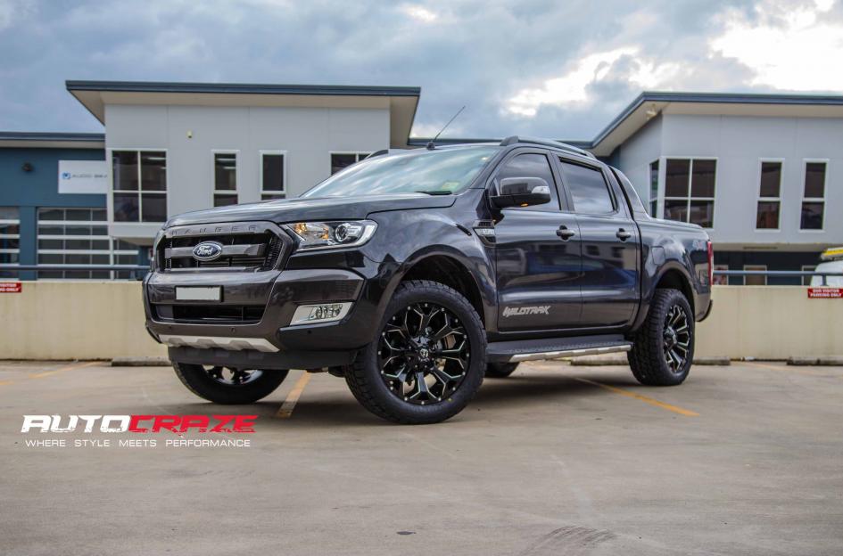 FORD RANGER ASSAULT GLOSS BLACK MILLED ACCENTS