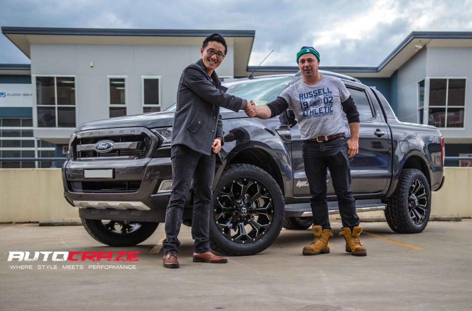 FORD RANGER ASSAULT GLOSS BLACK MILLED ACCENTS