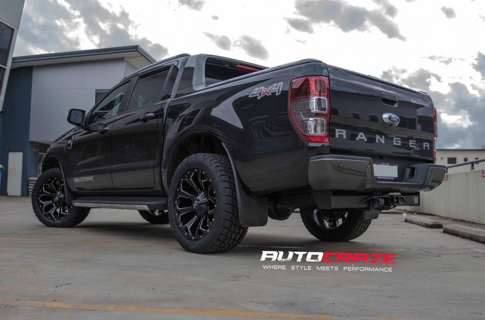 FORD RANGER ASSAULT GLOSS BLACK MILLED ACCENTS