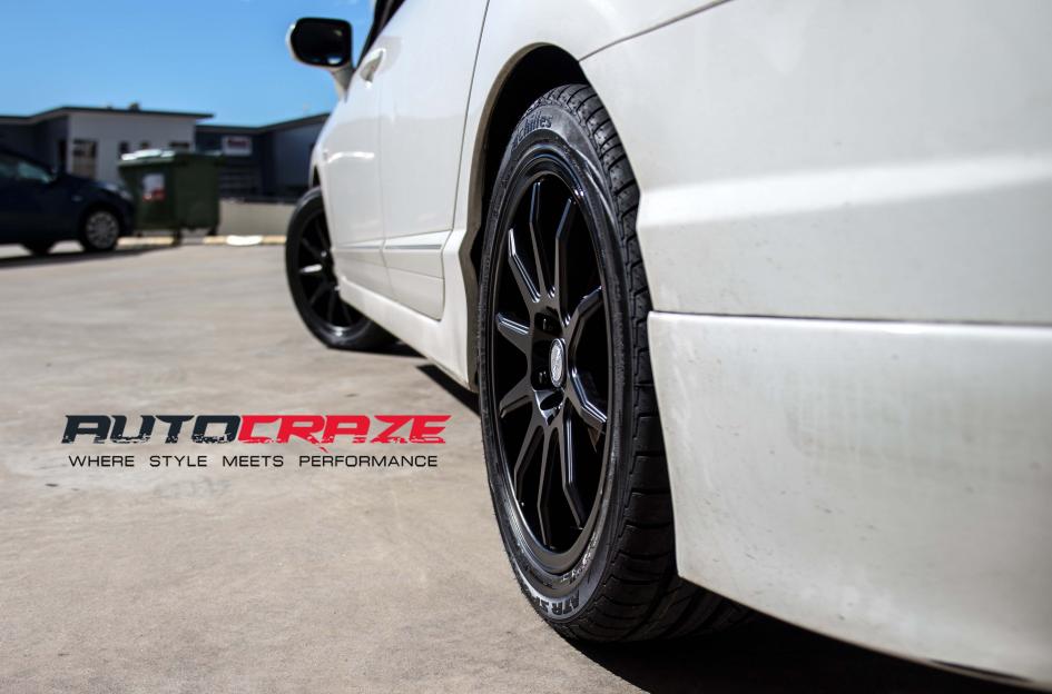 HONDA CIVIC (5 STUD) NR10 MATTE BLACK