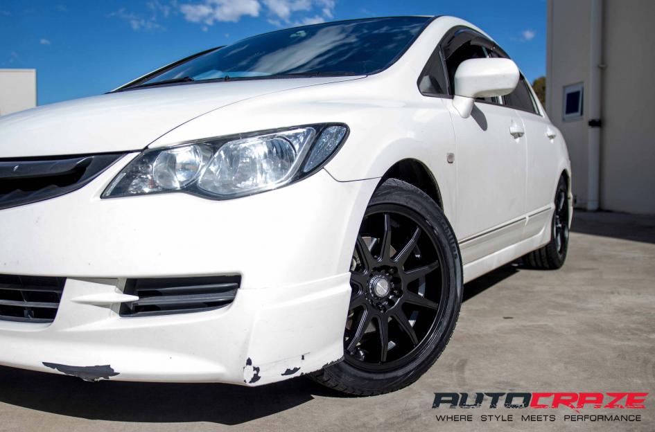 HONDA CIVIC (5 STUD) NR10 MATTE BLACK