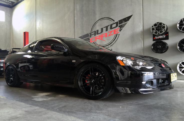 HONDA INTEGRA 5 STUD CC02 MATTE BLACK
