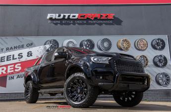 FORD RANGER ASSAULT GLOSS BLACK MILLED ACCENTS