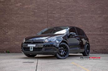 VOLKSWAGEN GOLF M SPEC MATTE BLACK