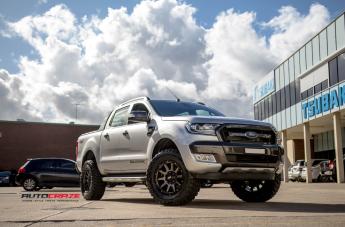 FORD RANGER GD05 BRONZE DARK TINT WITH MATTE BLACK 3