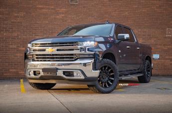 CHEVROLET SILVERADO MISSION MATTE BLACK MACHINED TINTED SPOKES