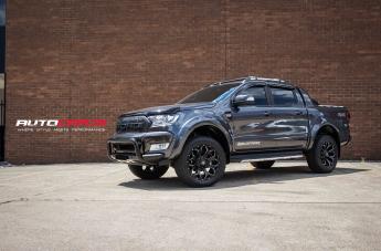 FORD RANGER ASSAULT GLOSS BLACK MILLED ACCENTS