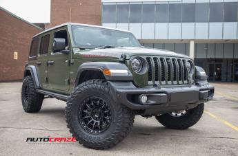 JEEP WRANGLER CARNAGE SATIN BLACK GRAY TINT