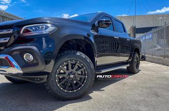 MERCEDES X CLASS HEIST SATIN BLACK