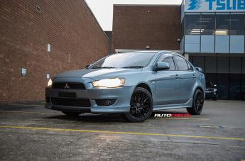 MITSUBISHI LANCER HOCKENHEIM GLOSS BLACK
