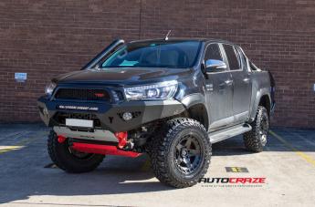TOYOTA HILUX N80 4WD WARP SATIN BLACK