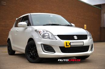 SUZUKI SWIFT ROTATE MATTE BLACK 