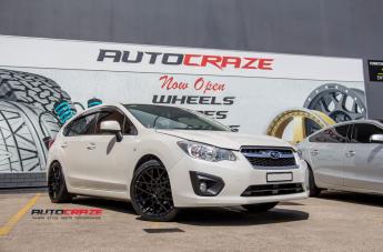 SUBARU IMPREZA BLQ MATTE BLACK