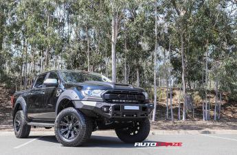 FORD RANGER HE901 SATIN BLACK DARK TINT