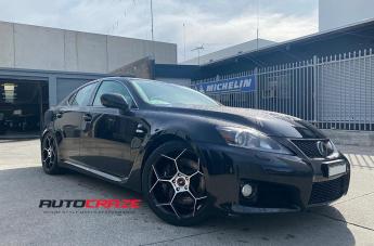 LEXUS ISF IFG40 BLACK MACHINED FACE