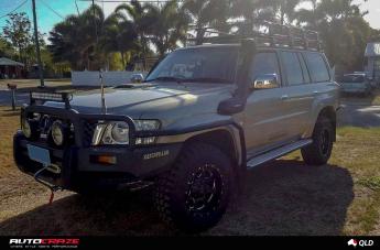 NISSAN PATROL BOOST GLOSS BLACK MILLED ACCENTS