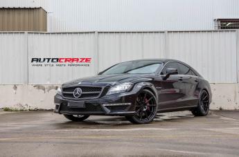 MERCEDES CLS CLASS SF04 MATTE BLACK