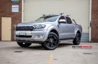 FORD RANGER MONSTER XD 2 MATTE BLACK 6