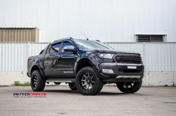 FORD RANGER RAMPAGE MATTE ANTHRACITE GLOSS BLACK LIP