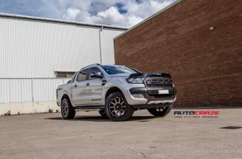 FORD RANGER GD05 BRONZE DARK TINT WITH MATTE BLACK