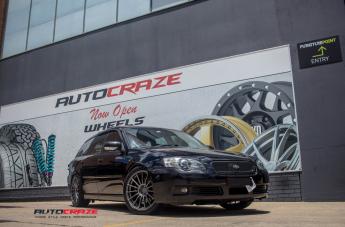 SUBARU LIBERTY SF05 SATIN GUN METAL