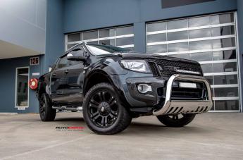 FORD RANGER MONSTER XD MATTE BLACK 6