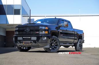 CHEVROLET SILVERADO OUTBREAK XD847 GLOSS BLACK MILLED