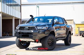 TOYOTA HILUX N80 RUGGED X 4WD VICTIM MATTE BLACK