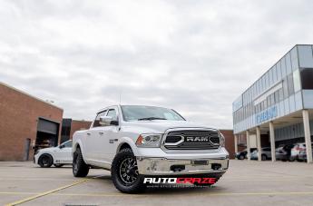 DODGE RAM CRUSH GLOSS BLACK DOUBLE DARK TINT