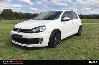 VOLKSWAGEN GOLF RSE MATTE GUN METAL