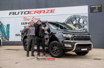 FORD RANGER MAVERICK GLOSS BLACK MILLED ACCENTS 5