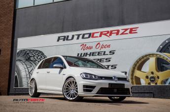 VOLKSWAGEN GOLF SF09 SILVER MACHINED