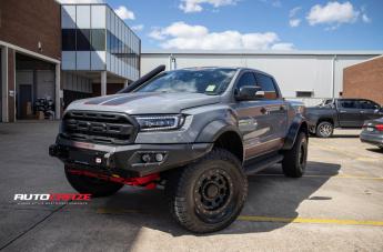FORD RANGER RAPTOR CHASE SATIN BLACK