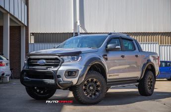 FORD RANGER HOSS XD II SATIN BLACK DARK TINT