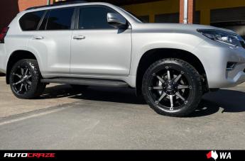 TOYOTA-PRADO-COUPLER-BLACK-MACHINED-WITH-DARK-TINT