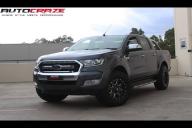 FORD RANGER MAVERICK GLOSS BLACK MILLED ACCENTS