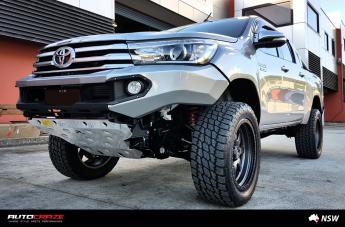 TOYOTA HILUX N80 4WD TROPHY MATTE ANTHRACITE WITH BLACK RING 8