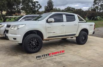 HOLDEN COLORADO KRANK GLOSS BLACK MILLED ACCENTS
