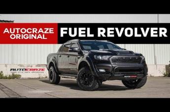 FORD RANGER REVOLVER GLOSS BLACK WITH MILLED ACCENTS