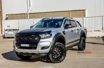 FORD RANGER GD02 MATTE BLACK MACHINED FACE