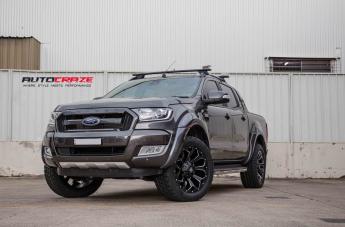 FORD RANGER ASSAULT GLOSS BLACK MILLED ACCENTS