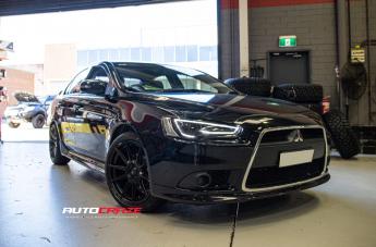 MITSUBISHI LANCER SC46 MATTE BLACK