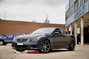 NISSAN SKYLINE 350GT IFG13 MATTE GUNMETAL 