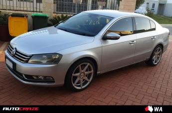 VOLKSWAGEN PASSAT FAITH SILVER MACHINED FACE