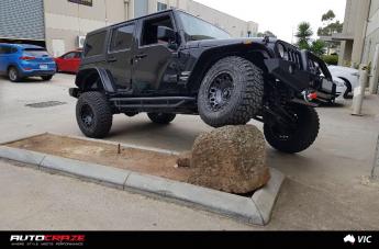 JEEP WRANGLER HOLESHOT XD SATIN BLACK
