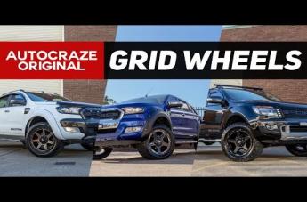 FORD RANGER GD06 MATTE BLACK MACHINED FACE WITH DARK MATTE TINT