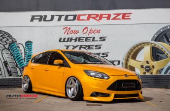 FORD FOCUS  5 STUD  TMB SILVER MACHINED FACE