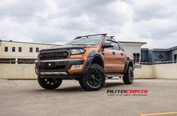 FORD RANGER ASSAULT GLOSS BLACK MILLED ACCENTS 6