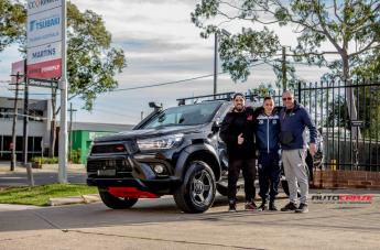 TOYOTA HILUX N80 4WD GD04 GRAPHITE WITH MILLED ACCENTS