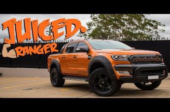 FORD RANGER GD04 MATTE BLACK